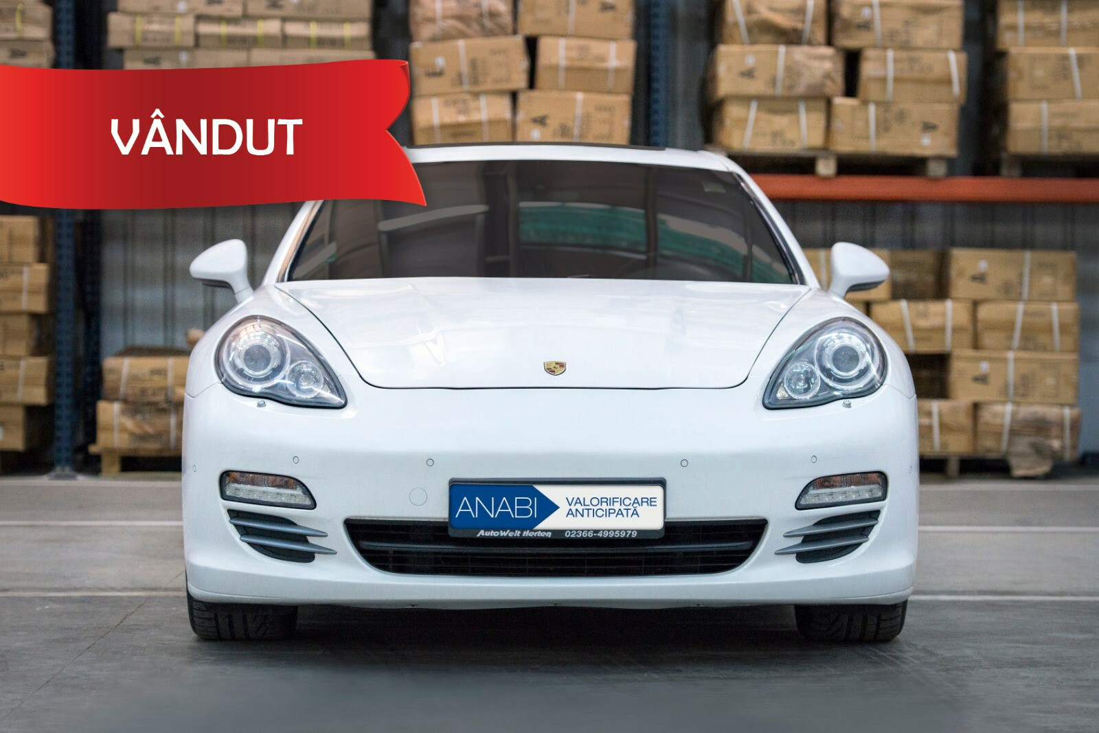 Autovehicul marca Porsche Panamera 4 - an 2012